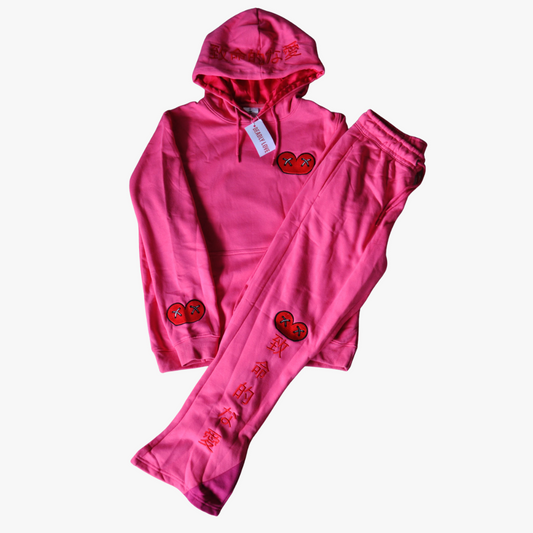 Deadly Pink Sweatsuit- Limited Edition.